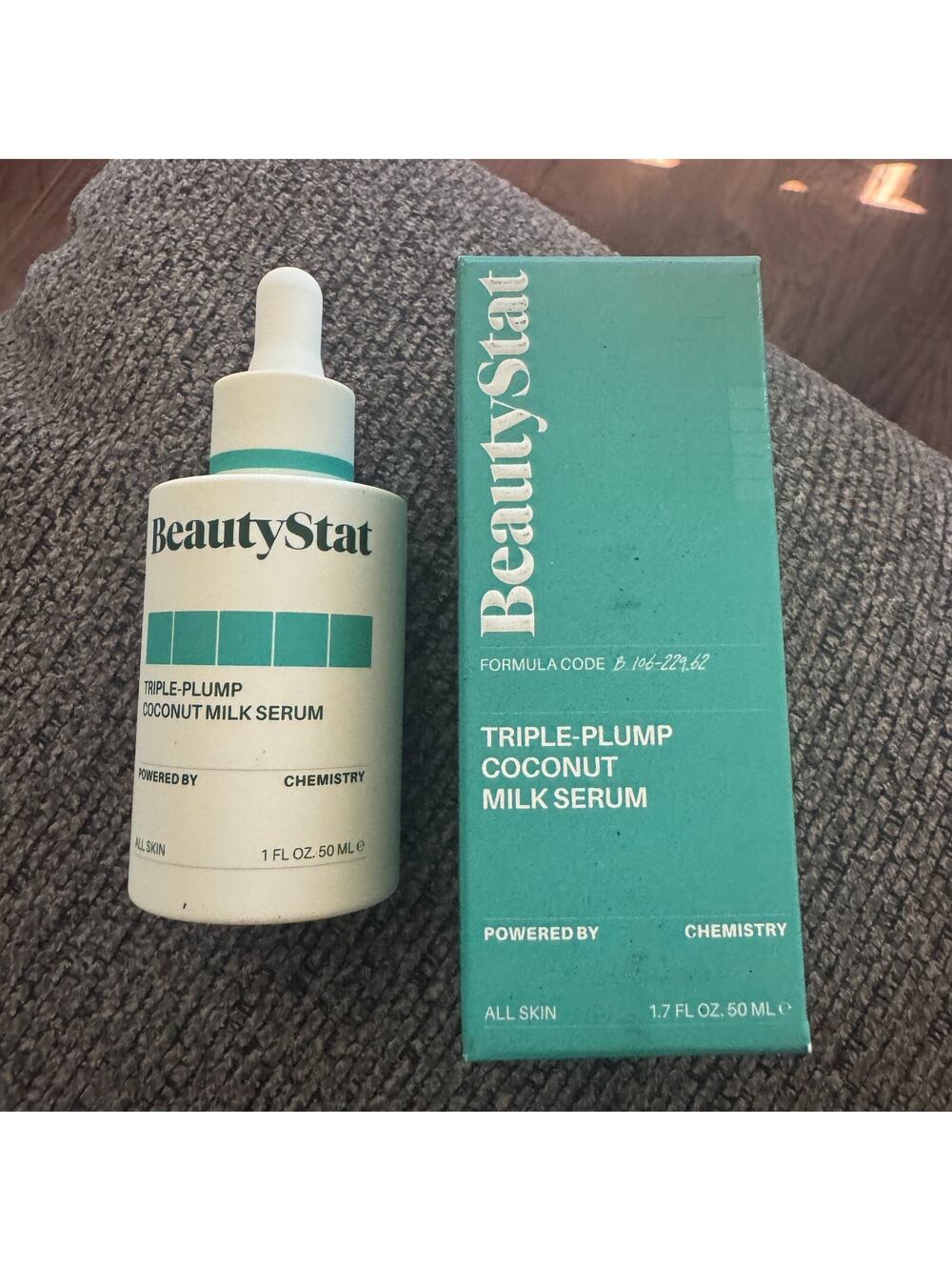 Beauty Stat Triple-Plump Coconut Milk Serum 1.7 oz. Full Size New in box